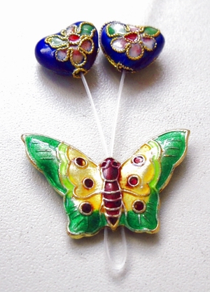 28mm neat butterfly / 13mm heart