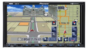 Pioneer AVIC-Z3 7" GPS Navigation DVD iPod/Bluetooth