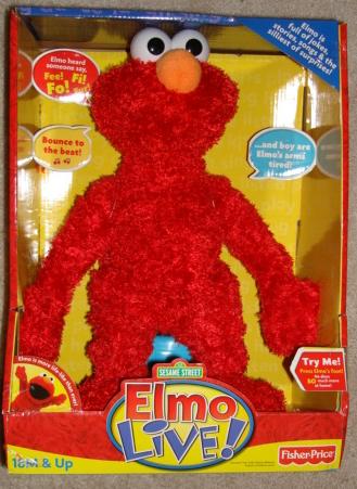 LOT 10 NEW ELMO LIVE! FISCHER PRICE SESAME STREET DOLLS