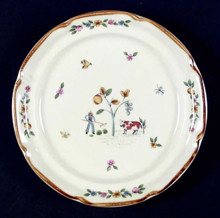International HEARTLAND Salad Dessert Plate