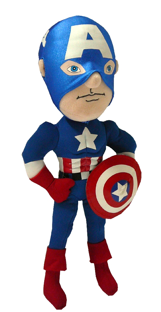 captain america stuffed toy