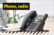 Phone, radio