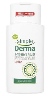 SIMPLE Derma Intensive Relief Lotion Very Dry Sensitive Skin 200ML