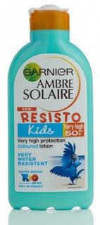 Ambre Solaire Resisto Kids 50+ Very High  Sun Lotion
