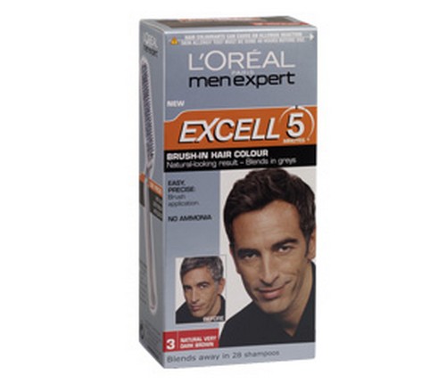 Men Expert Excell 5 Brush-in  3 Natural Very Dark