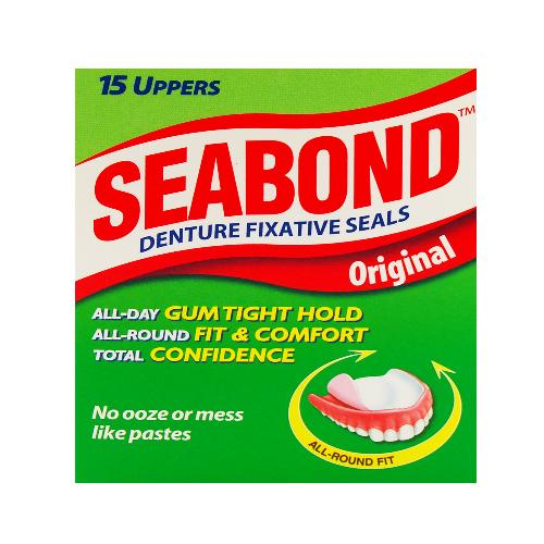 SEABOND ORIGINAL DENTURE FIXATIVE SEALS.15