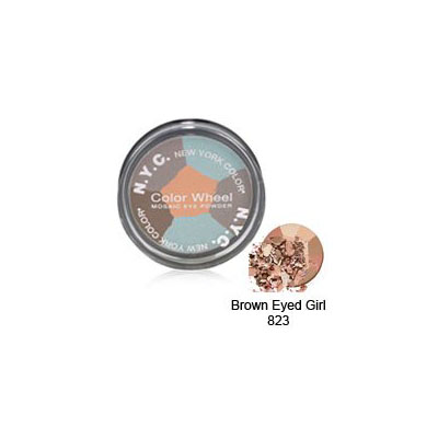 Color Wheel Mosaic 823B Brown Eye Girl  Eye Powder