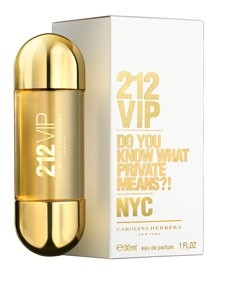 212 V.I.P ladies EDT Spray by CAROLINA HERRERA 30ML