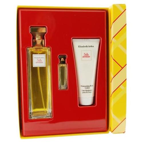 5TH AVENUE ladies Eau De Toillete 4Pce Giftset 75ML/ 2X100 ML