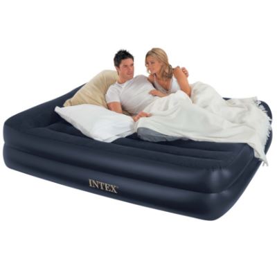 Intex  Beds Queen Size on Intex Queen Size Pillow Rest Airbed Air Bed Mattress   Ebay