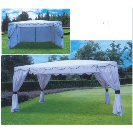 GO129 Dark Blue Gazebo 3x4M