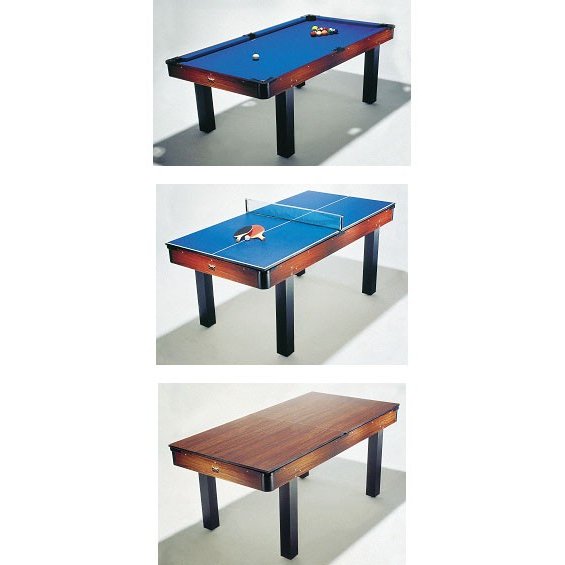 BCE 6ft Pool & Table Tennis Table