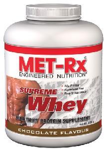 Met-Rx Supreme Whey - Strawberry - (2 X 5lb)