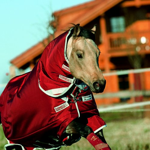 Horseware Rambo Plus Turnout w/la Reflec Strips Lite