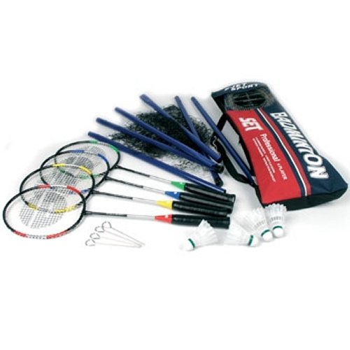 E-Jet Sport 4 Player Badminton Set