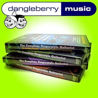 LEARN GUITAR TUITION DVD Acoustic Lessons Set of 4