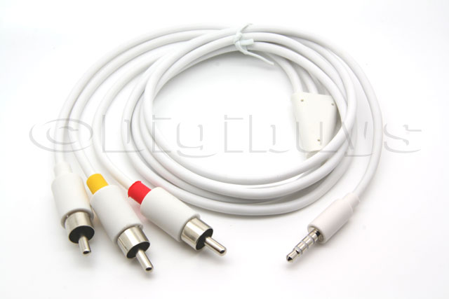 AV Audio Visual Cable for Creative Zen Vision M