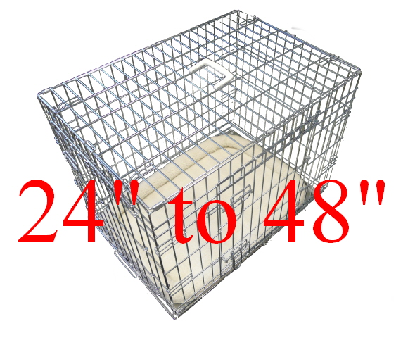 Silver Dog Crate
