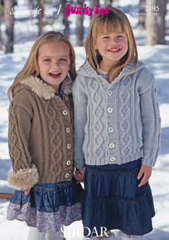 SIRDAR BABY PATTERNS - CARDIGANS AND JACKETS