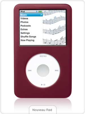 Core Cases iPod Classic 160GB Aluminim Slider Case Red