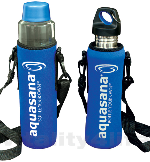 Large Aquasana bottles in totes
