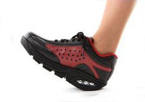Yoga Shoes Sensing Action