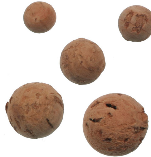 Gardner Cork Balls Mixed Sizes 6mm-12mm