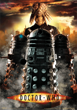 Doctor Who Daleks 3D Lenticular Poster Brand New BBC