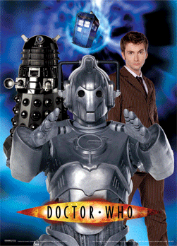 Doctor Who Characters 3D Lenticular Poster Brand New