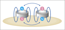 The Trion:Z Patented Alternating North-South Orientation