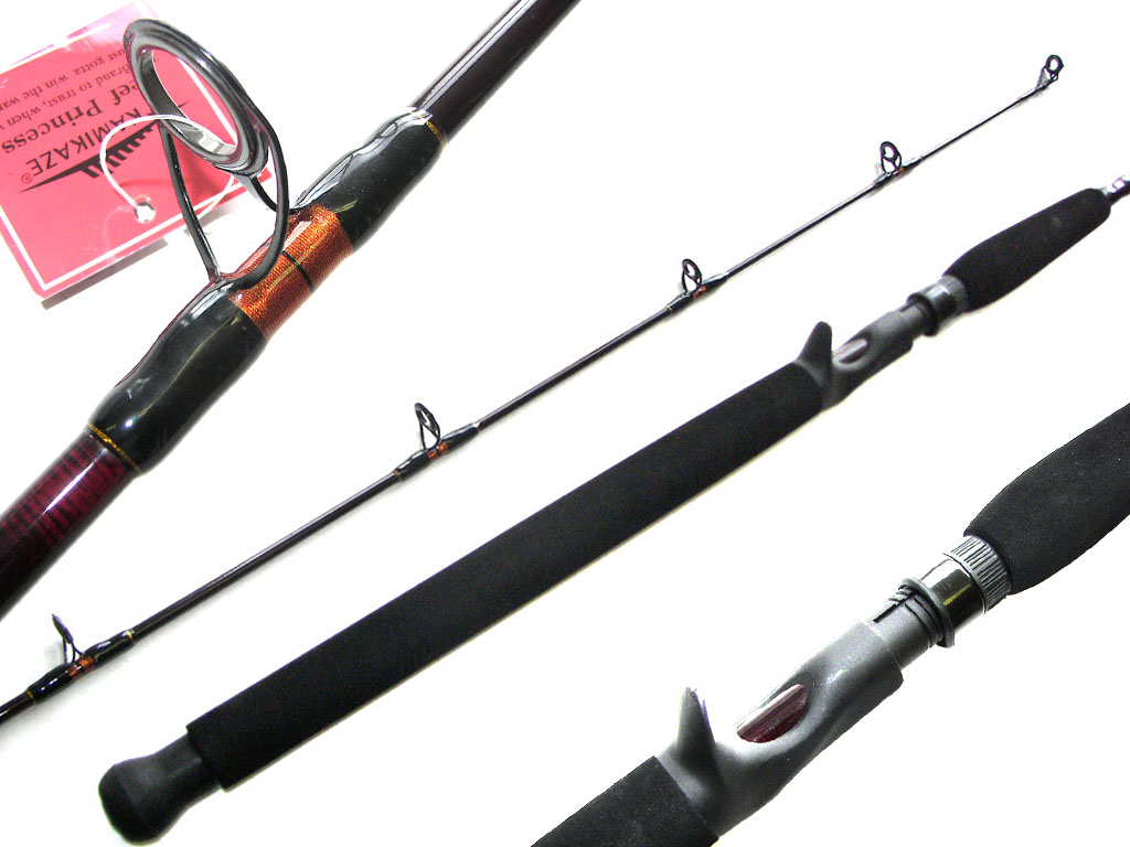 Kamikaze-IM9 REEF PRINCESS O/Head Jig Rod 6-8kg 2.10m