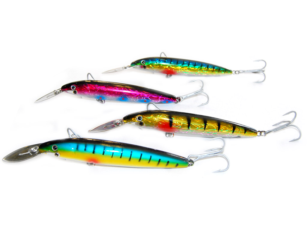 Kamikaze "X ROCKET PELAGIC" Diver Lures 4Pk 168mm