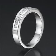ete2_1001: 0.82 CT DIAMOND ETERNITY RING WEDDING BAND WHITE GOLD