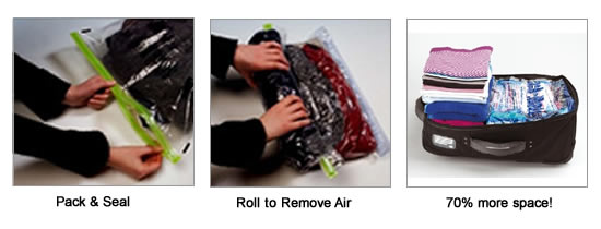 travel vacuum storage bags