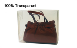 transparent clear handbag boxes