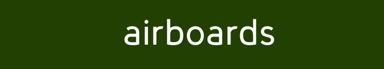 Airboard, the great new winter sport is really beginning to take off!