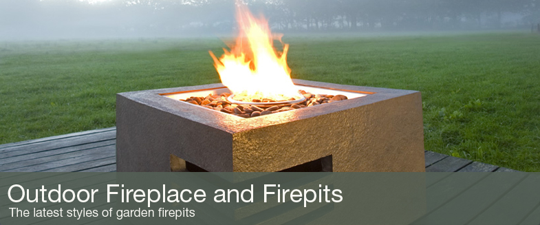 We have some great fire pits, firebasket and firebowls which look great in your garden