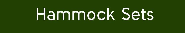 A range of hammocks and stands already for you, so no worrying about matching a stand to your hammock