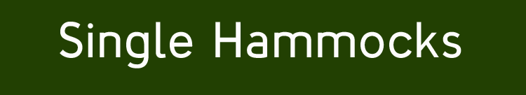 Single Garden Hammocks the largest selection of hammocks to buy in the UK online.