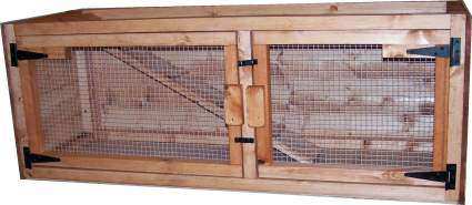 4X18 Rabbit Hutch