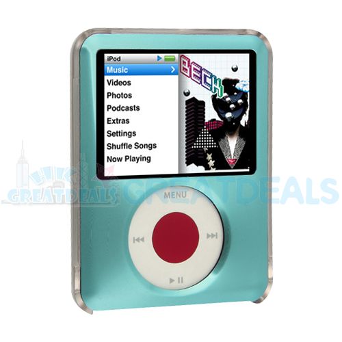 New Hard Crystal Case For Apple iPod Nano 3rd 4GB 8GB