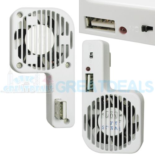 New USB Cooler Cooling Fan for Wii Remote Controller