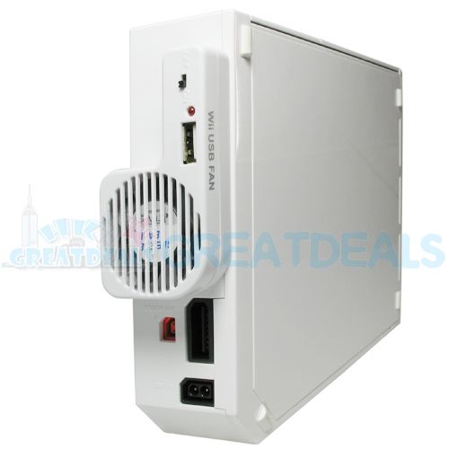 New USB Cooler Cooling Fan for Wii Remote Controller