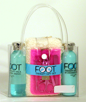 New Foot Therapy Manicure/Pedicure Spa Beauty Gift Set
