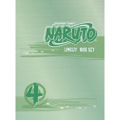 NARUTO UNCUT - Volume 4 Boxset -  New & Sealed 3 DVD