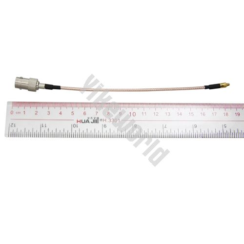 New MMCX Female To BNC Male Adapter For Car GPS Antenna