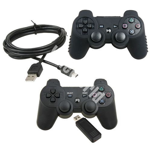 For PS3 DUALSHOCK3 Wireless Controller Accessory Bundle