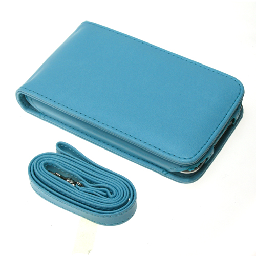 Leather Case for Apple Ipod Toucu1/2 8/16/32GB/8 Blue