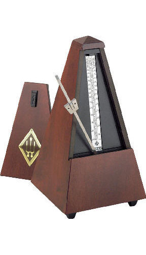 Mahogany WITTNER Wood Metronome Without Bell