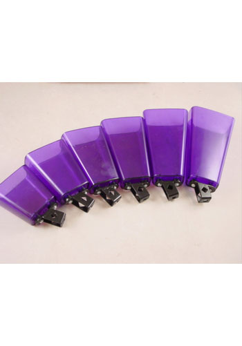 6 piece Purple Cowbell Set - Bells percussion NEW